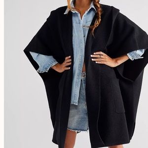 Free People Hooded Kimono